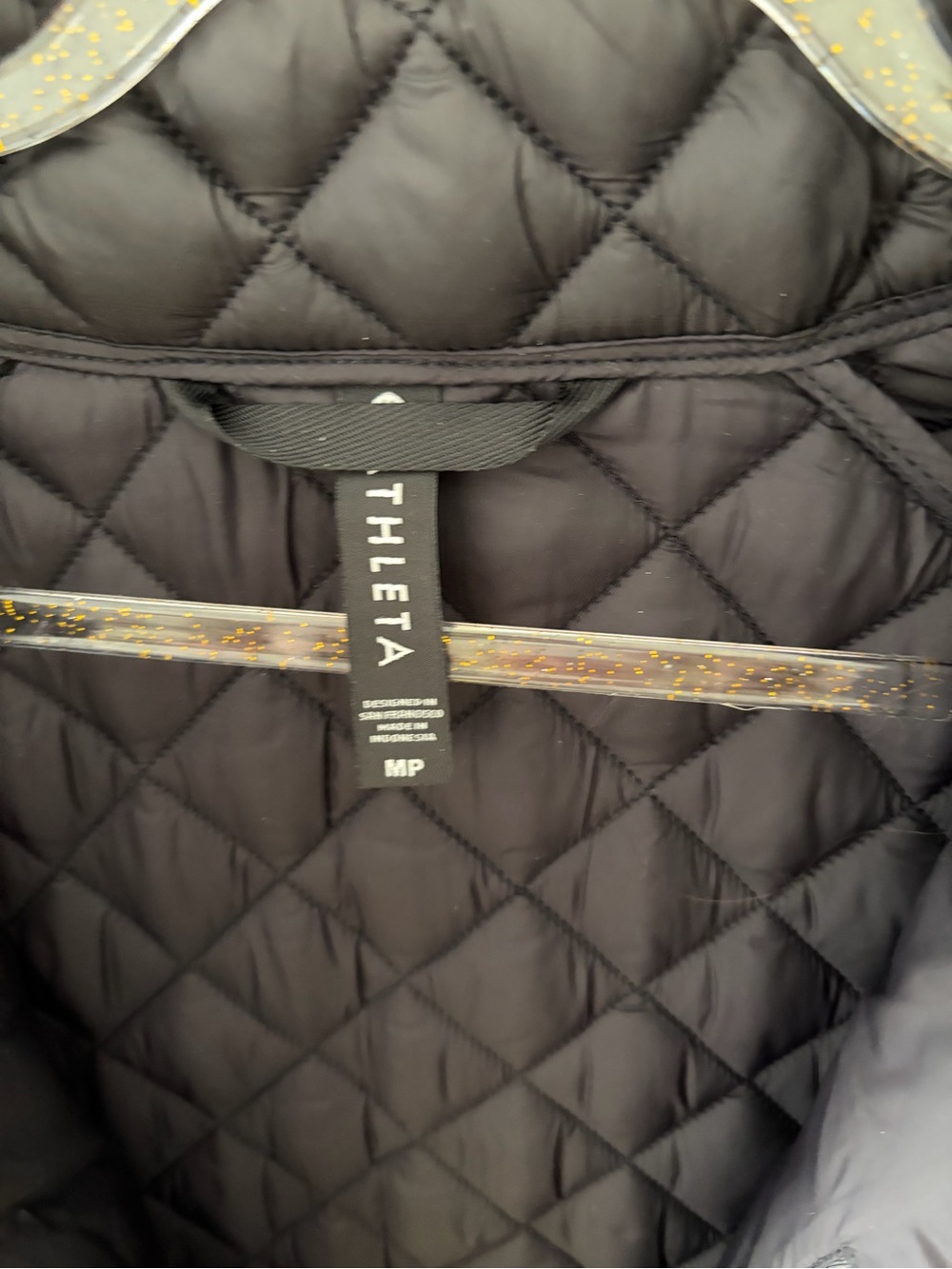 Athleta black whisper featherlight jacket coat - Picture 6 of 9